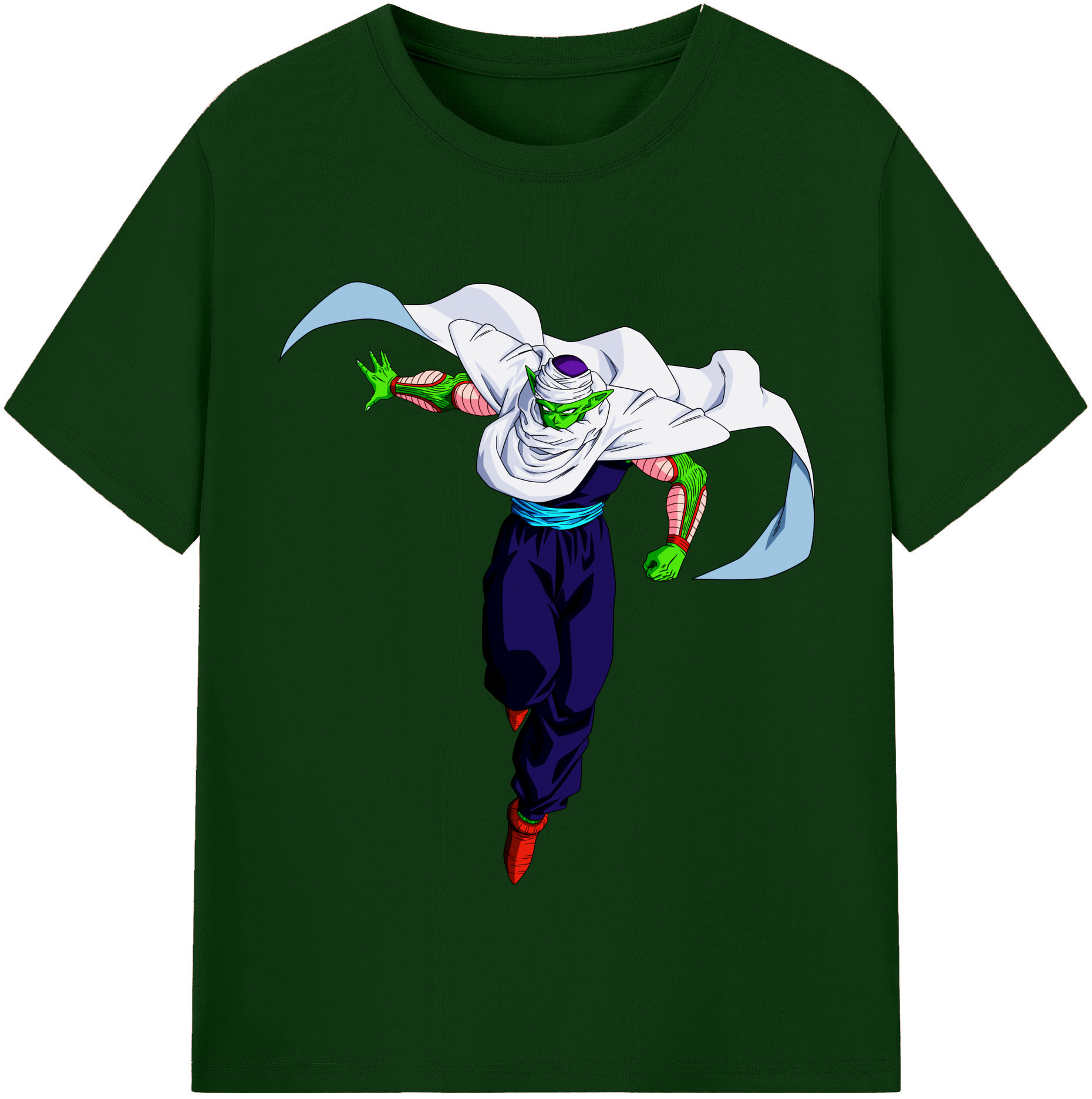 （画像用） ドラゴンボール ピッコロ DRAGON BALL Piccolo 綿100％半袖Tシャツ（フロントプリント）